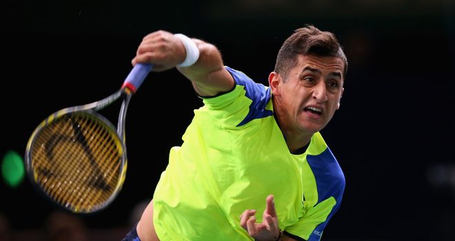 Nicolas Almagro: Won his first competitive match in more than three months in Chile