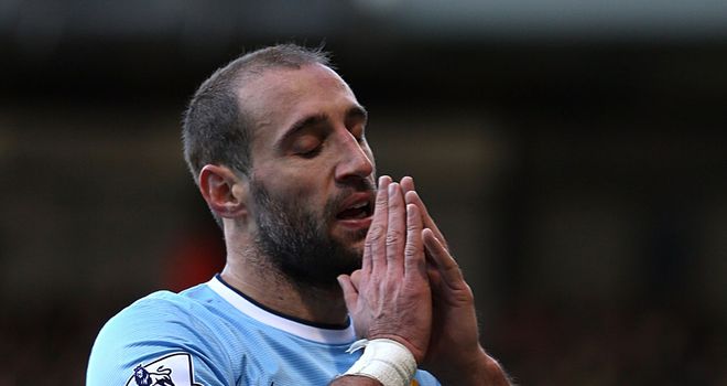 Pablo Zabaleta: Praying that Man City can seal title glory