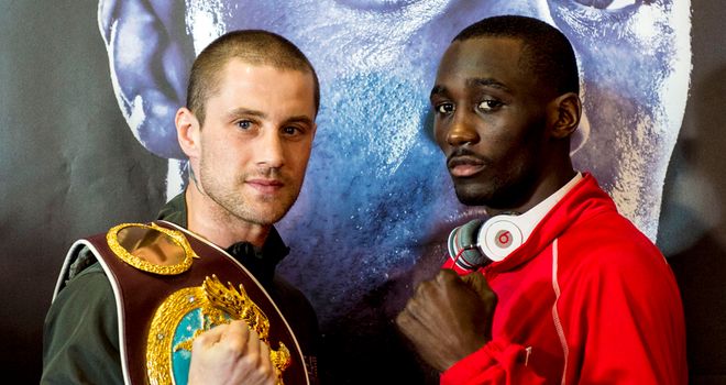 Burns and Crawford: it is going to be tight but Jim Watt fears the worst