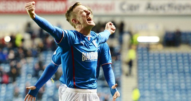 Dean Shiels: Rangers striker scored a hat-trick in the win over Dunfermline