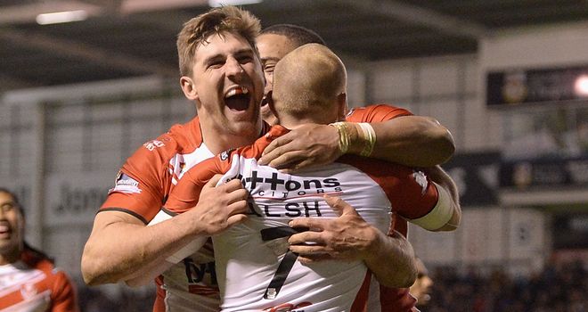 Tommy Makinson: late try won it for Saints