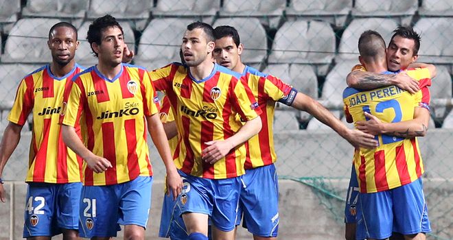 Valencia: Comfortable victors over Dynamo Kiev in Cyprus