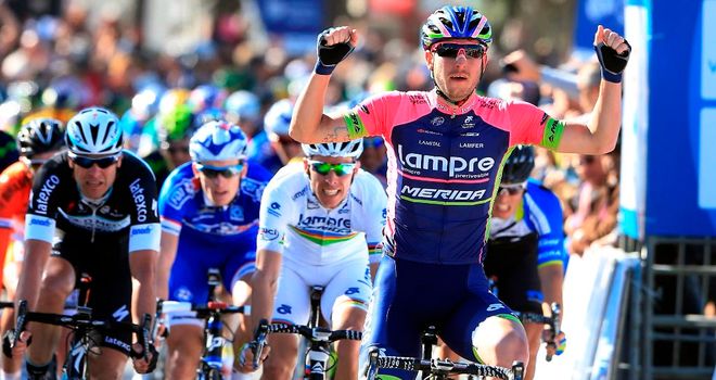 Sacha Modolo sprinted to his fourth win of the season
