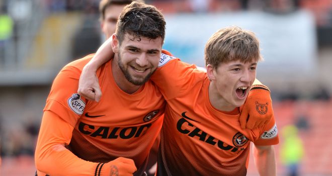 Nadir Ciftci and Ryan Gauld: Dundee United's goal heroes in the Scottish Cup