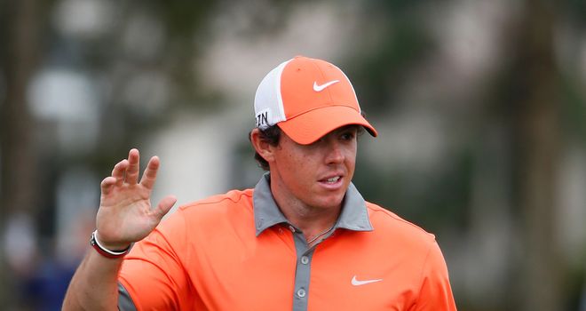 Rory McIlroy: Northern Irishman hit form on day one at PGA National