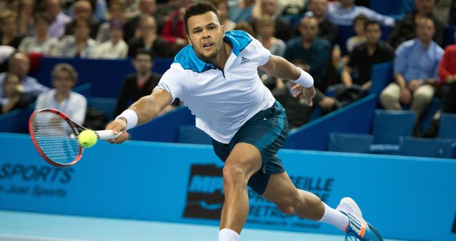 Jo-Wilfried Tsonga: Frenchman bidding for third title in Marseille