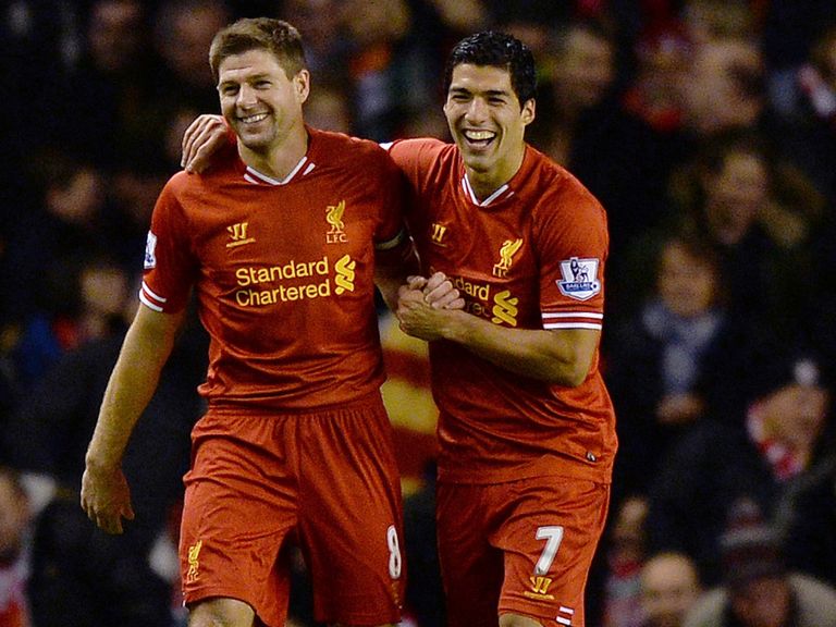 Steven Gerrard doesn't know if Luis Suarez will feature for Liverpool
