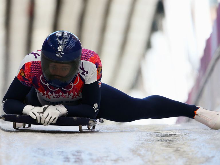 Lizzy Yarnold: On course for gold in the skeleton
