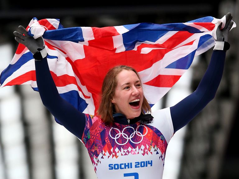 Lizzy Yarnold has struck at the Winter Olympics