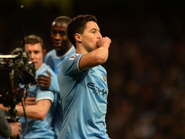 Samir Nasri: Was thrilled to contribute with a goal on his return