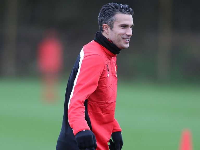 Robin van Persie: Wants to remain at Manchester United
