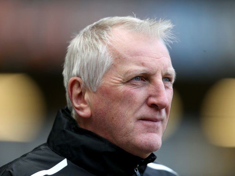 Tranmere manager Ronnie Moore