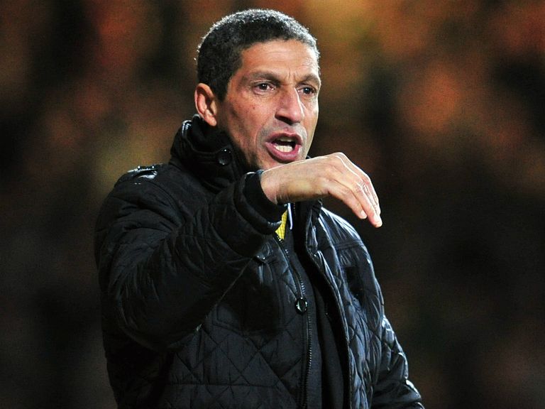 Chris Hughton: Has been told Norwich must stay up