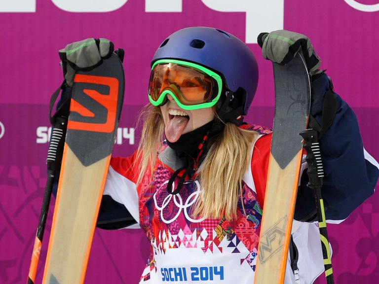 Katie Summerhayes reacts during the final