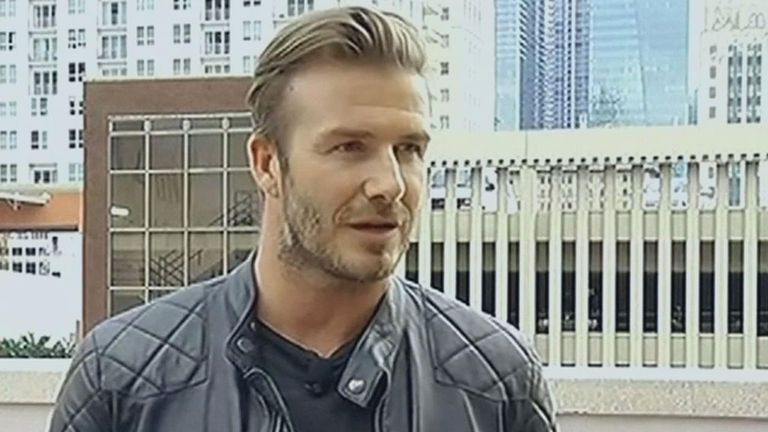 David Beckham: Keen to secure some public funding for Miami stadium