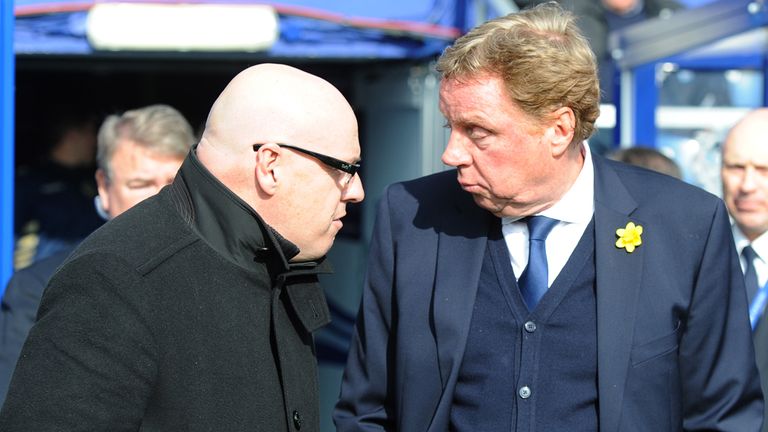 Harry Redknapp (right): Injuries to key players at Loftus Road