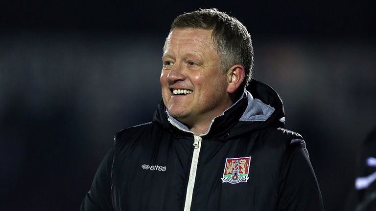 Chris Wilder: Pleased by display