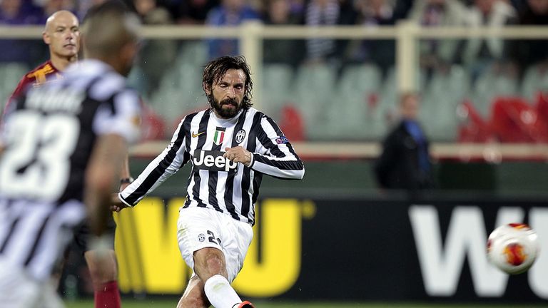 Andrea Pirlo: Scored the winner for Juventus