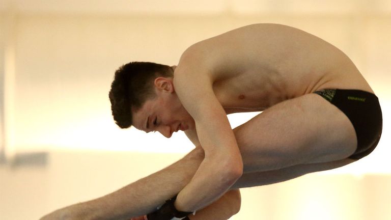 Matty Lee: The teenager and diving partner Daniel Goodfellow claimed bronze in Dubai