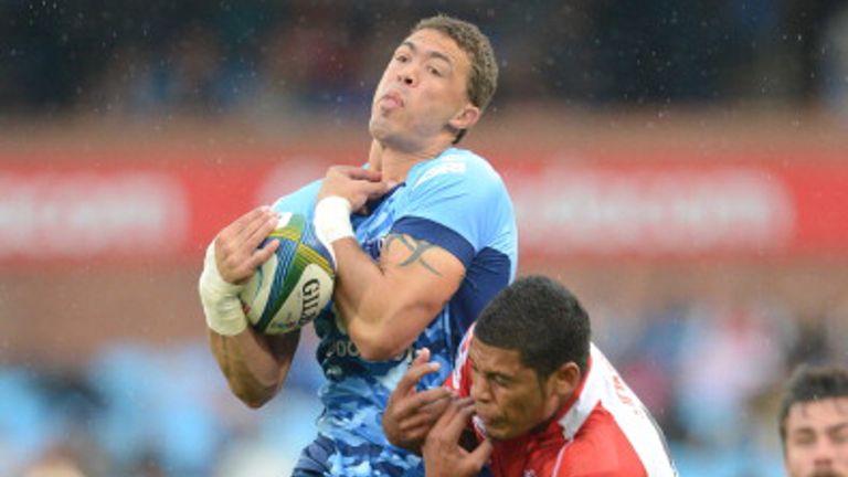 Bjorn Basson takes a catch for the Bulls