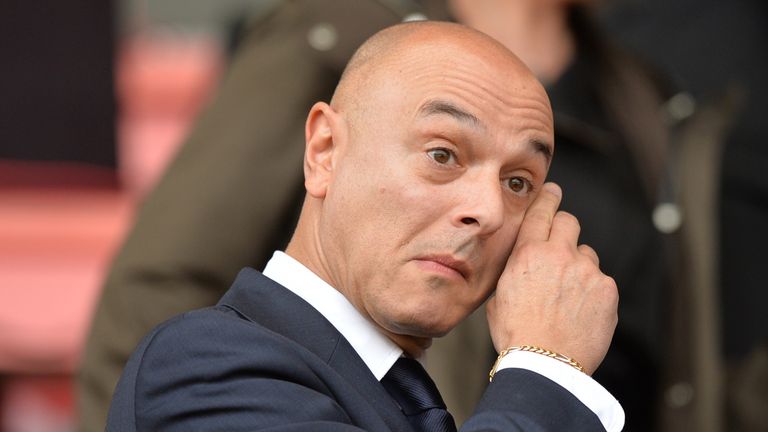Daniel Levy: The chairman has reaffirmed his commitment to making Tottenham "even greater".