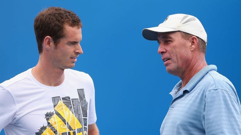 Andy Murray (left) won two Grand Slam titles with Ivan Lendl