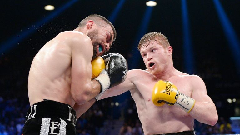 Saul Alvarez (R): Got himself back on track with dominant win over Alfredo Angulo