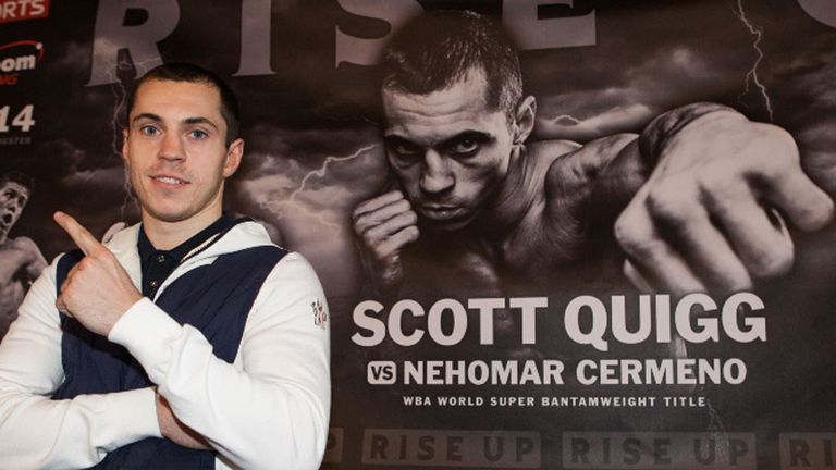 Scott Quigg: The world champion will top the bill in Manchester on April 19