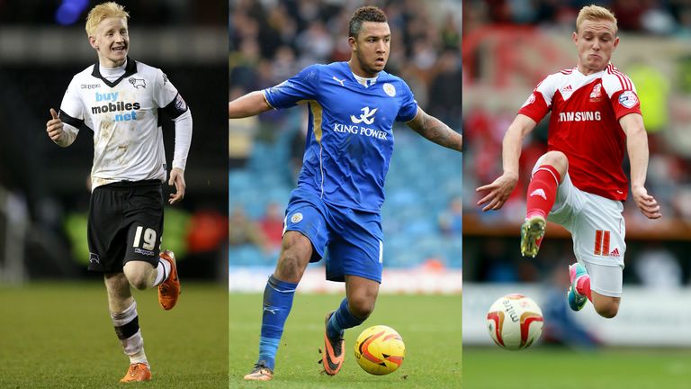 Will Hughes, Liam Moore and Alex Pritchard are in the frame to be Football League Young Player of the Year
