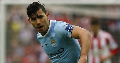 Sergio Aguero: Waiting on the results of a scan on his hamstring