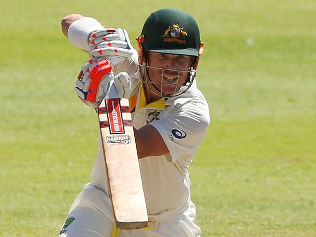 David Warner: four sixes in his 51-ball 65 for Sunrisers Hyderabad