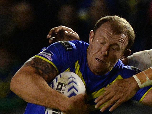 Micky Higham: Scored a try for Warrington