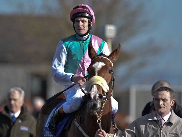 Vote Often and Pat Smullen after winning at the Curragh