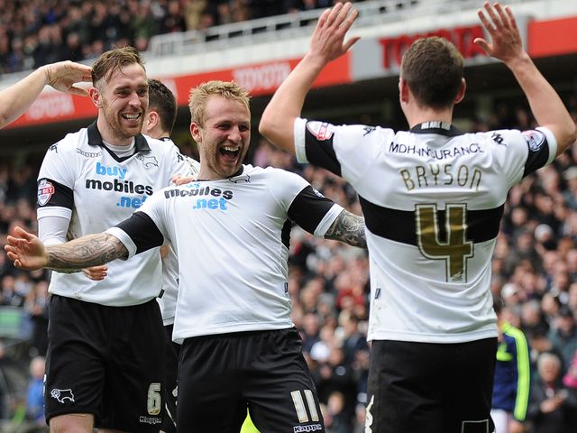 Johnny Russell: Gave Derby the lead