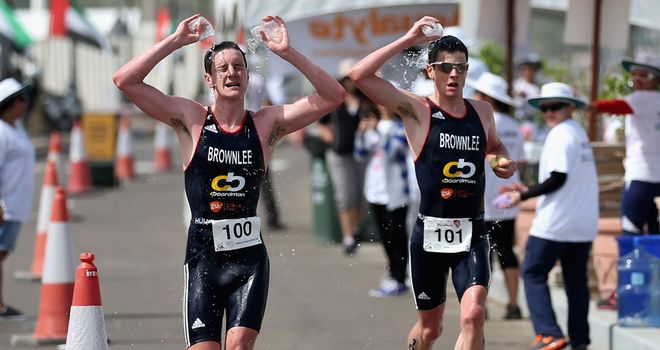 Brownlee brothers: Win the Abu Dhabi Triathlon