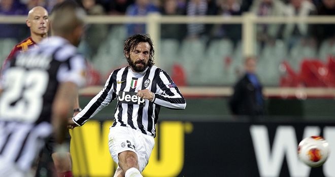 Andrea Pirlo: Scored the winner for Juventus