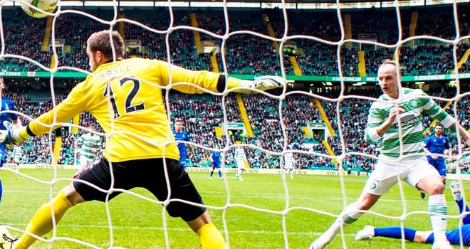 Leigh Griffiths: Gives Celtic the lead against Inverness Caley