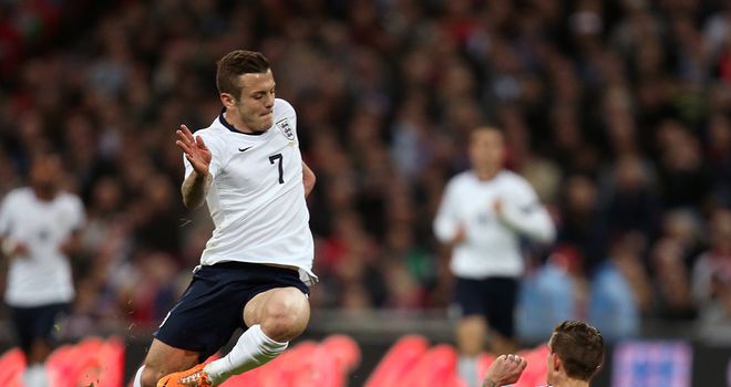 Jack Wilshere: Injured after tackle by Daniel Agger