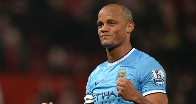 Vincent Kompany: Manchester City skipper is upbeat ahead of Liverpool clash