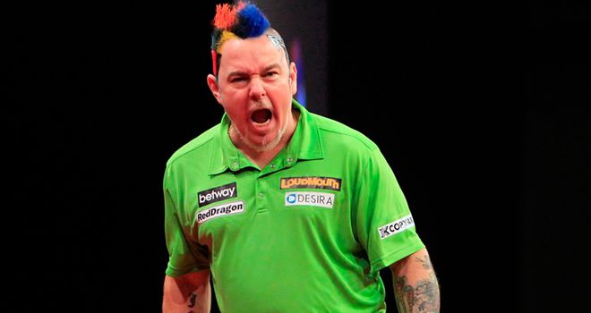 Peter Wright: Faces Barney showdown in Sheffield