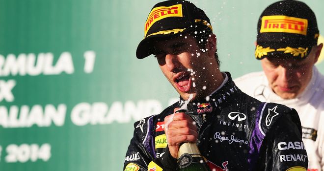 Daniel Ricciardo: Expecting more champagne moments soon