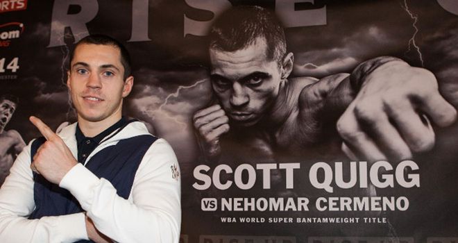 Scott Quigg: Enjoying the limelight in Manchester