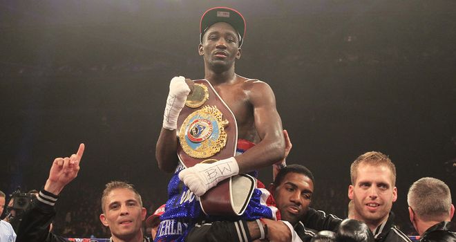 Terence Crawford: Relieves Ricky Burns of his WBO title (Pic Lawrence Lustig)