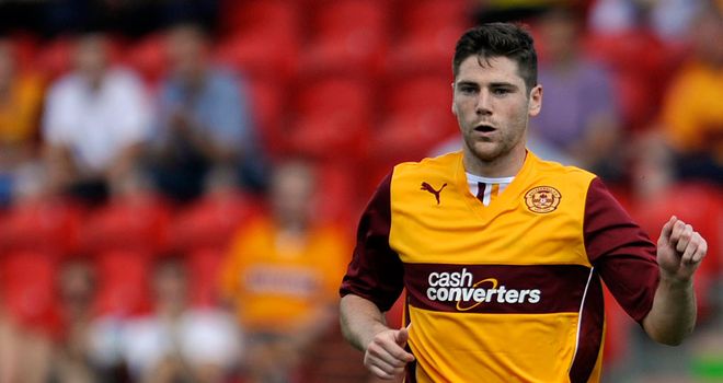 Iain Vigurs: Scored before half-time for Motherwell