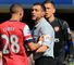 Referee Andre Marriner sent off Kieran Gibbs in a case of mistaken identity on Saturday.