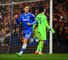 Eden Hazard: Chelsea star celebrates after scoring from the spot against Spurs