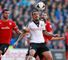 Kostas Mitroglou: Fulham striker in action against Cardiff