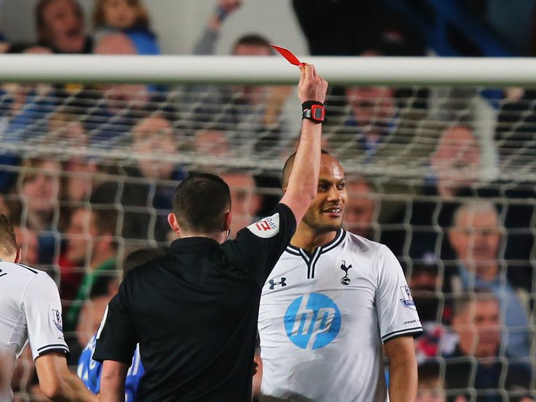 Younes Kaboul: Was sent off against Chelsea