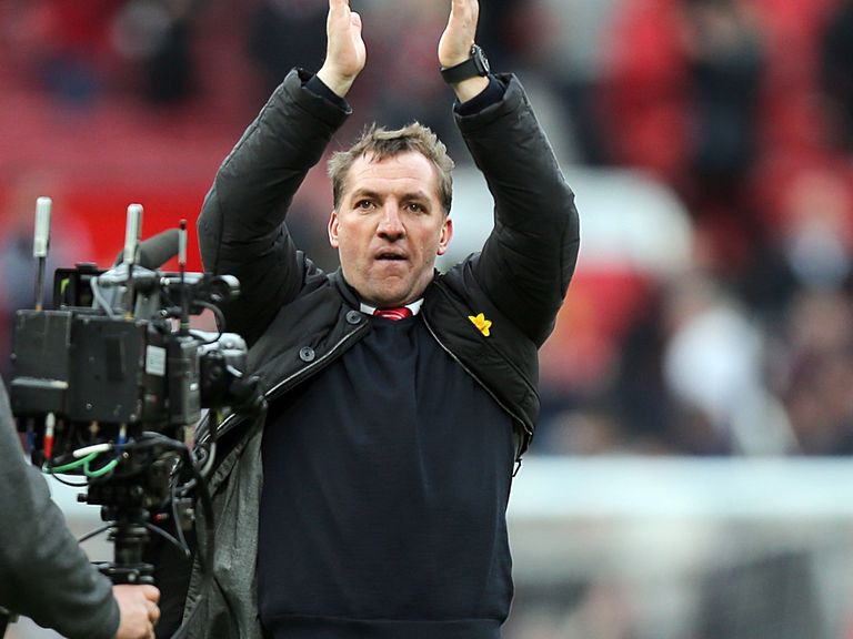 Rodgers: Feeling confident about Liverpool's title hopes