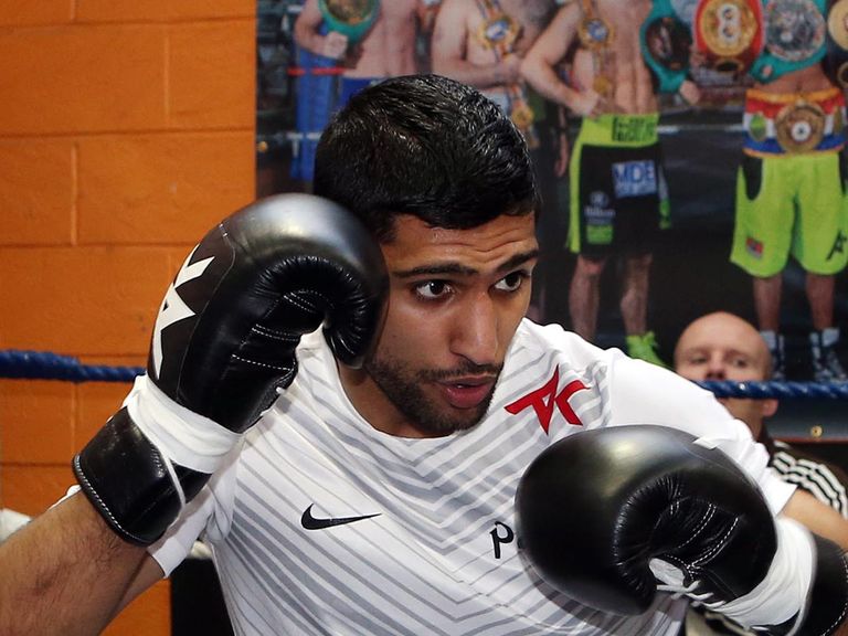 Amir Khan: Will return to action in May